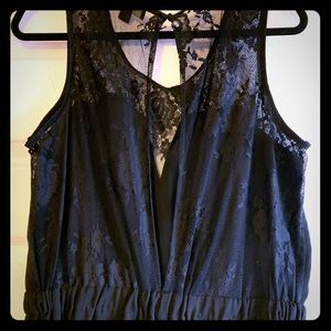 Black Lace Jumpsuit